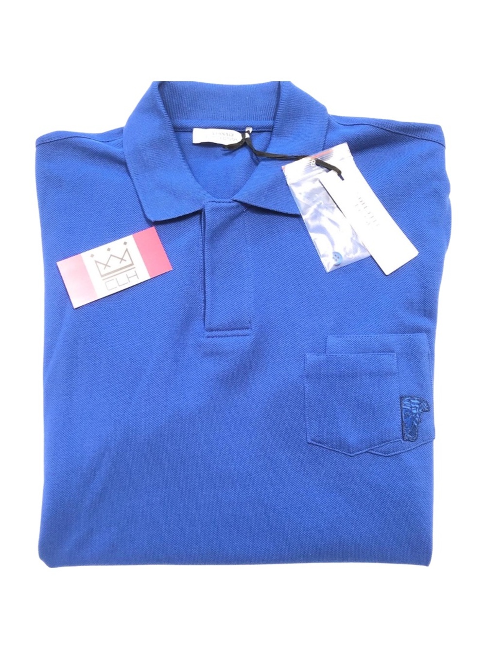 VERSACE COLLECTION MEDUSA LOGO POLO